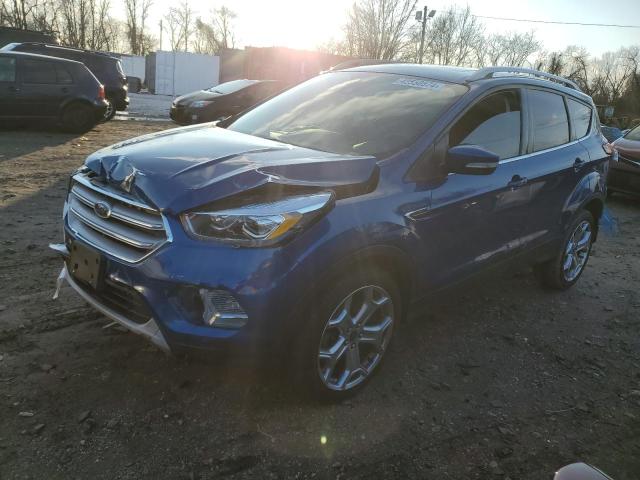 Image 1 of 2019 FORD ESCAPE TITANIUM 2019 with VIN 1FMCU9J93KUA50787