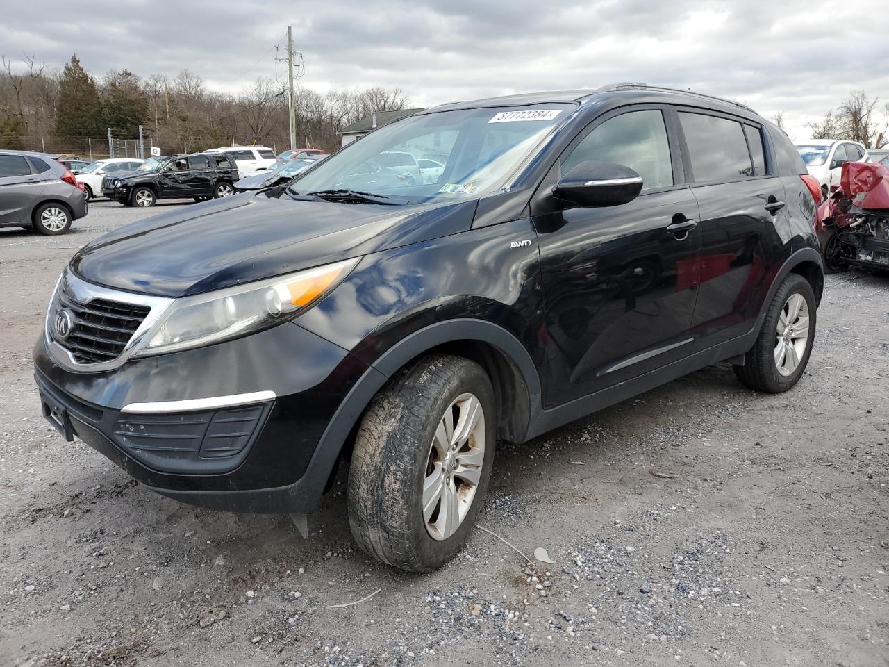 Image 1 of 2013 KIA SPORTAGE LX 2013 with VIN KNDPBCA20D7476594