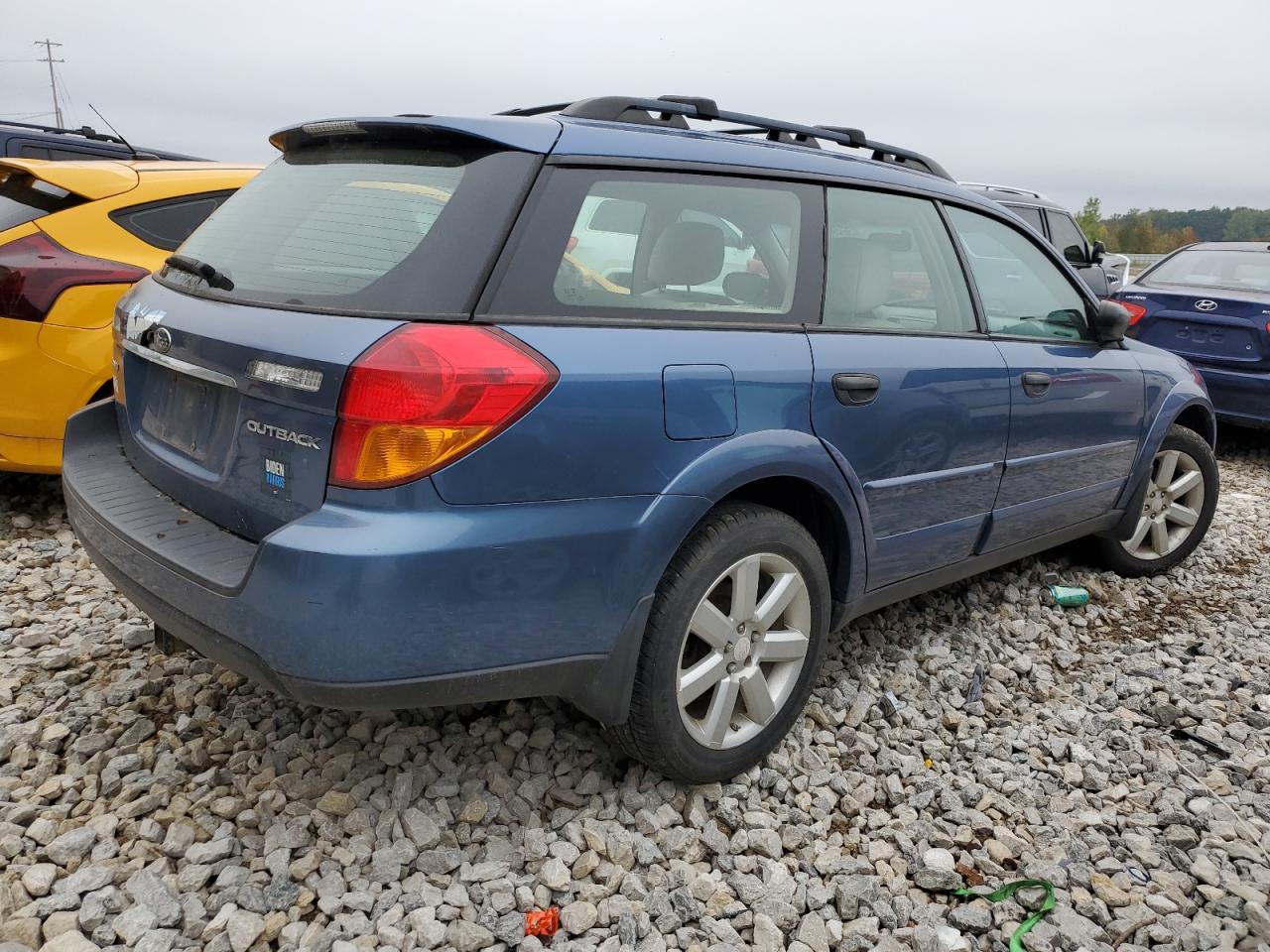 Image 3 of 2007 SUBARU LEGACY OUTBACK 2.5I 2007 with VIN 4S4BP61C877333415