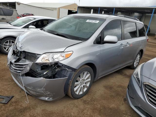 Image 1 of 2017 TOYOTA SIENNA XLE 2017 with VIN 5TDDZ3DC8HS163761