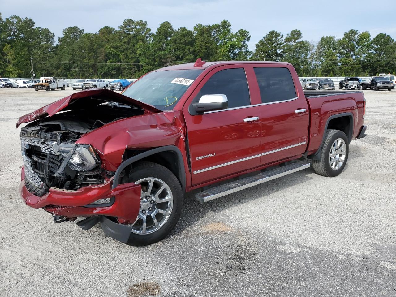Image 1 of 2018 GMC SIERRA C1500 DENALI 2018 with VIN 3GTP1PEJ5JG571213