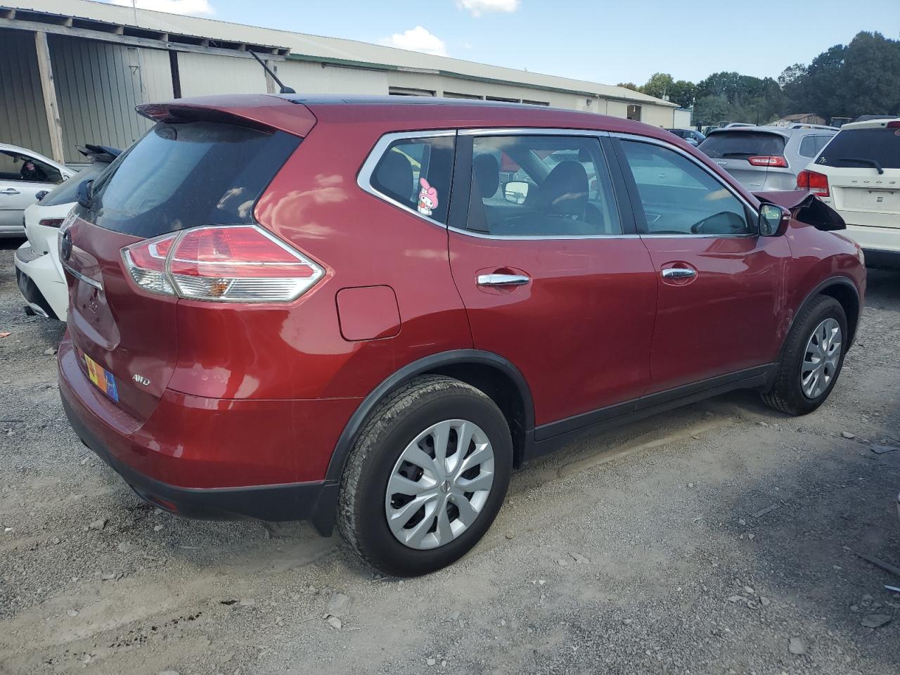 Image 3 of 2015 NISSAN ROGUE S 2015 with VIN KNMAT2MV2FP513490