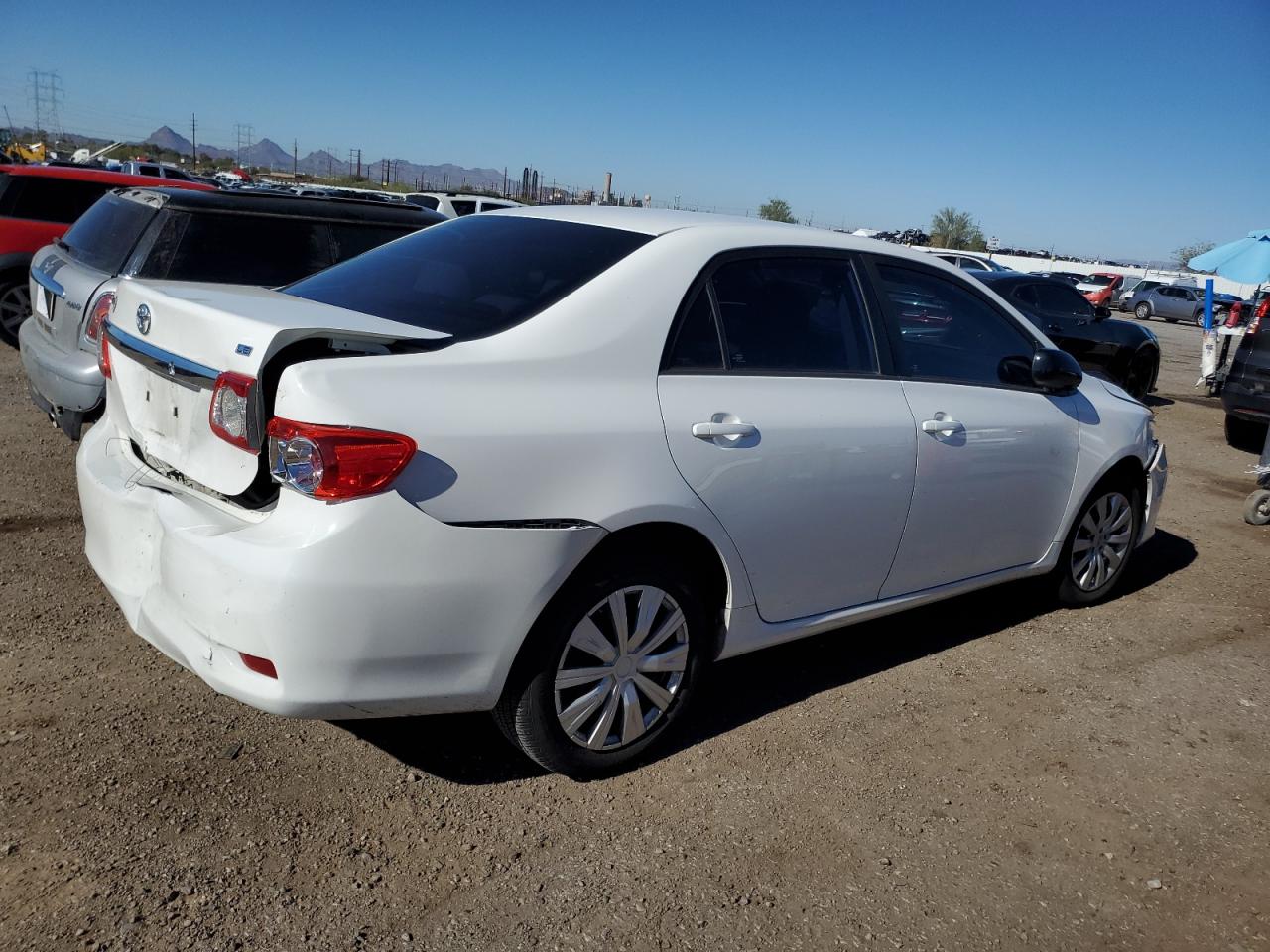 Image 3 of 2012 TOYOTA COROLLA BASE 2012 with VIN 5YFBU4EE6CP026833
