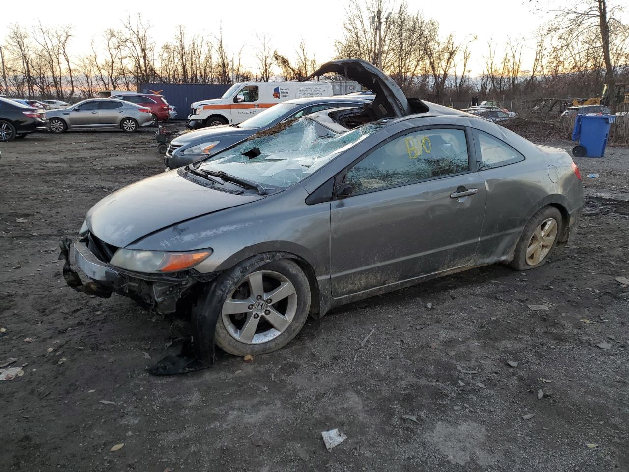 Obraz 1 z 2007 HONDA CIVIC EX 2007 z VIN 2HGFG12807H584213