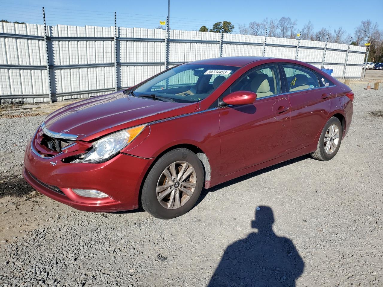 Изображение 1 2013 HYUNDAI SONATA GLS 2013 с VIN 5NPEB4AC4DH518007