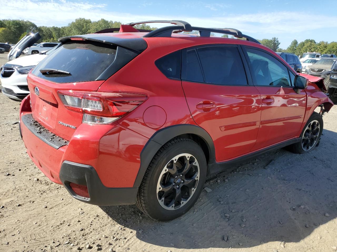 Image 3 of 2023 SUBARU CROSSTREK PREMIUM 2023 with VIN JF2GTAPC9P8216812
