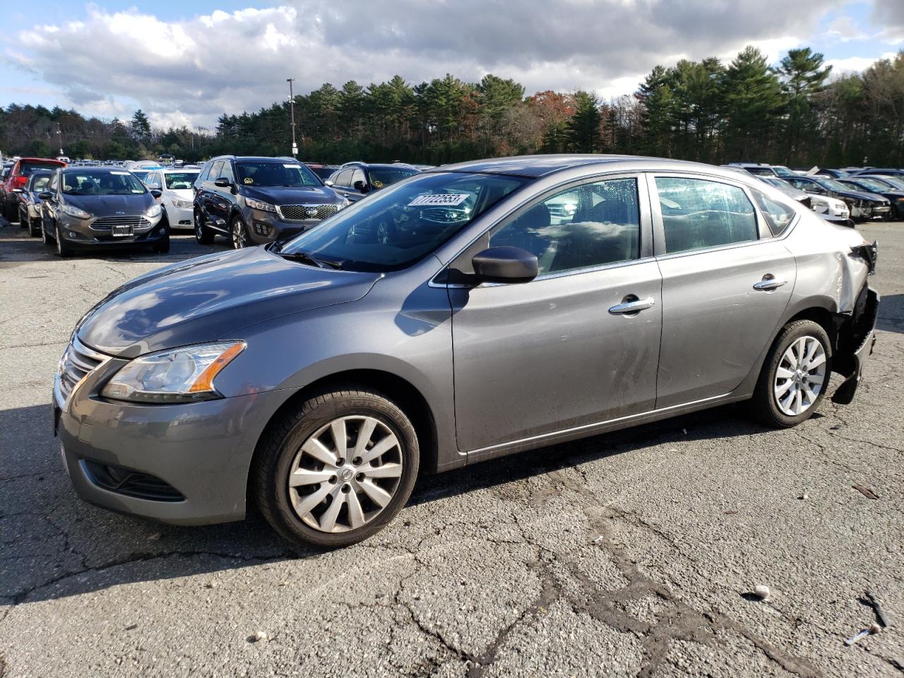 Изображение 1 2015 NISSAN SENTRA S 2015 с VIN 3N1AB7APXFY376547
