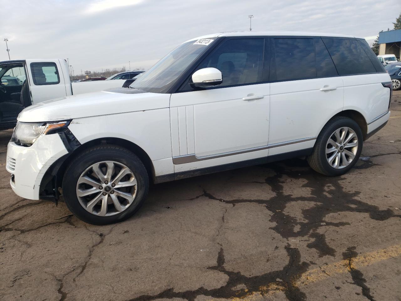 Image 1 of 2013 LAND ROVER RANGE ROVER HSE 2013 with VIN SALGS2DF0DA116987