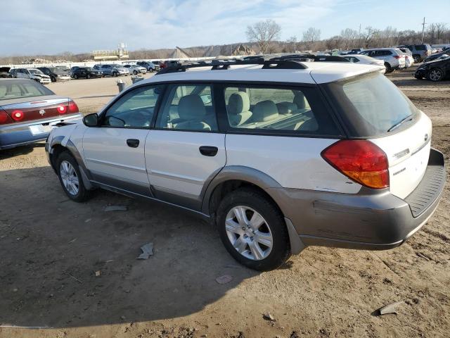 Image 2 of 2005 SUBARU LEGACY OUTBACK 2.5I 2005 with VIN 4S4BP61C657370329