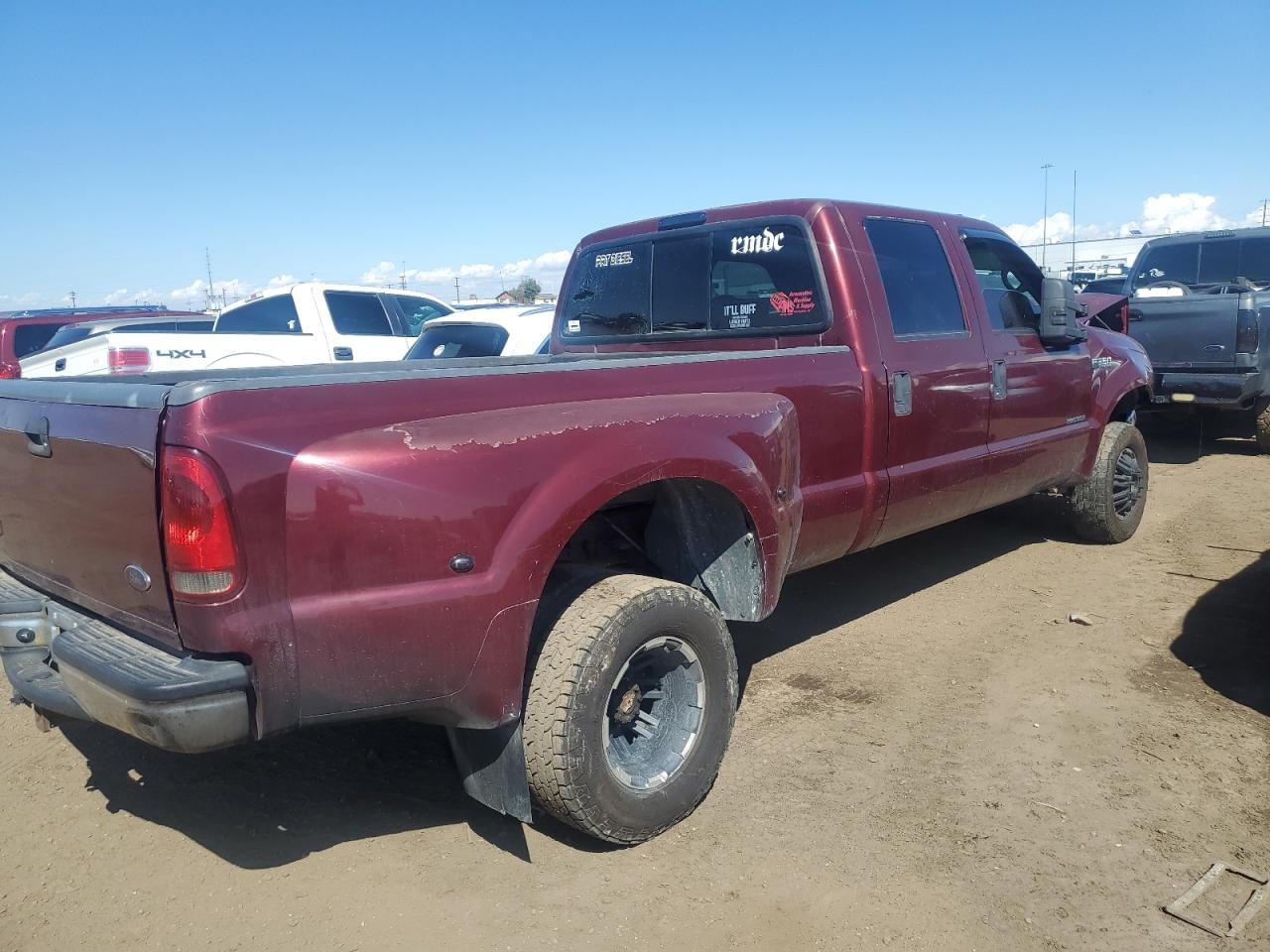 Image 3 of 2000 FORD F350 SUPER DUTY 2000 with VIN 1FTWW33F6YEC36936