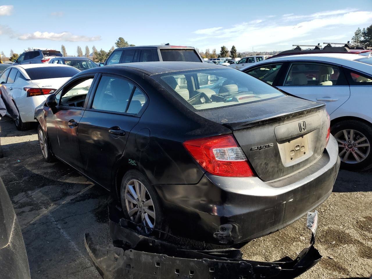 Obraz 2 z 2012 HONDA CIVIC EXL 2012 z VIN 19XFB2F99CE333167