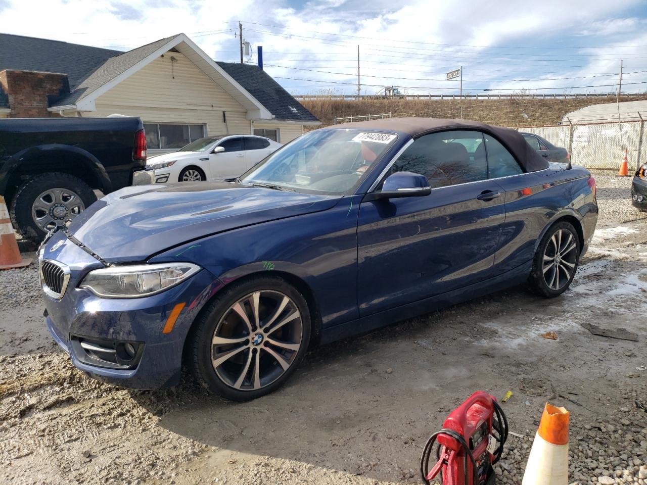 Image 1 of 2016 BMW 228 XI SULEV 2016 with VIN WBA1L9C54GV768016