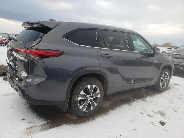 Изображение 3 2021 TOYOTA HIGHLANDER HYBRID XLE 2021 с VIN 5TDGBRCH2MS522713