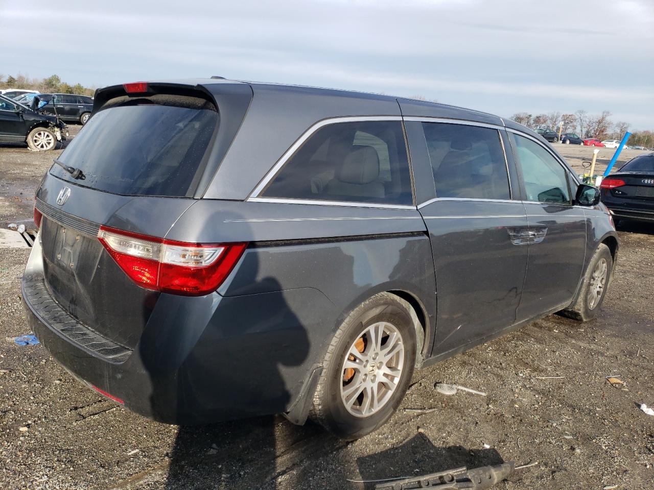 Изображение 3 2012 HONDA ODYSSEY EXL 2012 с VIN 5FNRL5H65CB036454