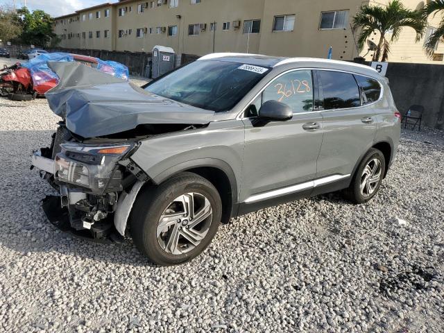 Image 1 of 2022 HYUNDAI SANTA FE SEL 2022 with VIN 5NMS24AJ1NH433691