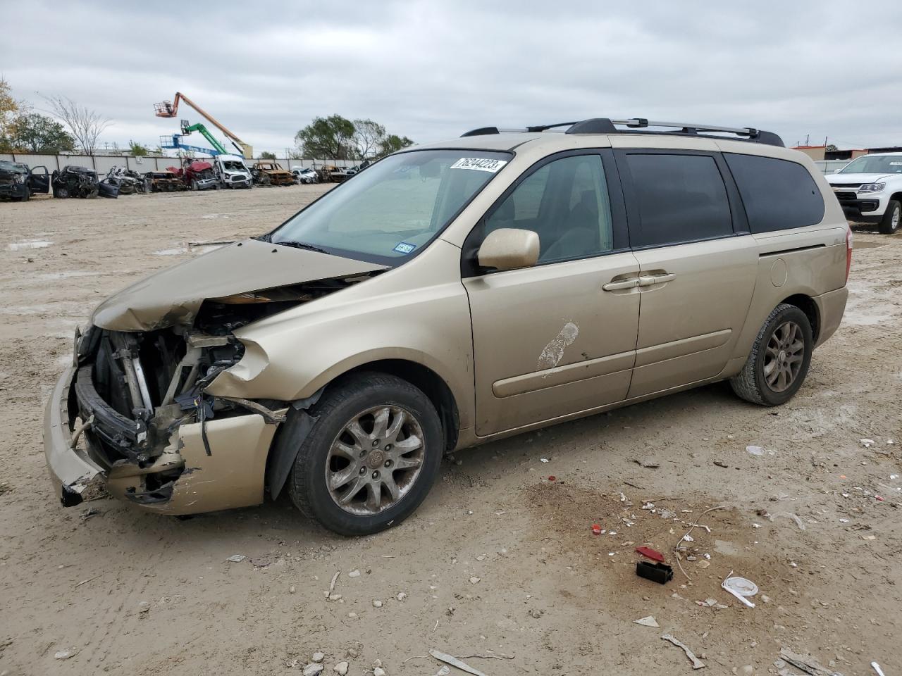 Image 1 of 2006 KIA SEDONA EX 2006 with VIN KNDMB233166069122