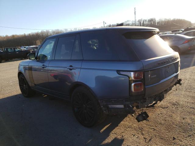 Image 2 of 2018 LAND ROVER RANGE ROVER HSE 2018 with VIN SALGS2SV6JA388482
