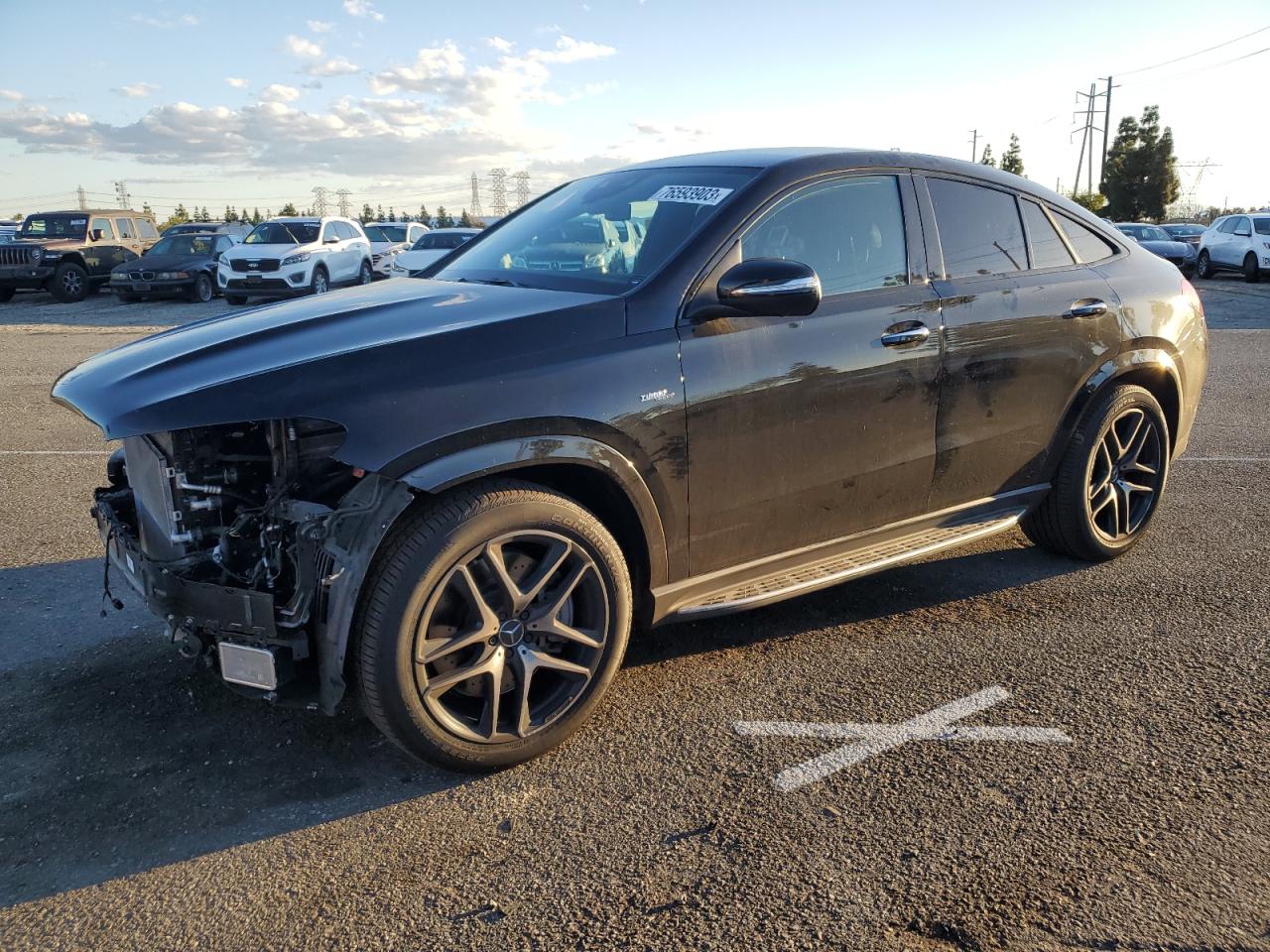 Image 1 of 2021 MERCEDES-BENZ GLE COUPE AMG 53 4MATIC 2021 with VIN 4JGFD6BB1MA204804