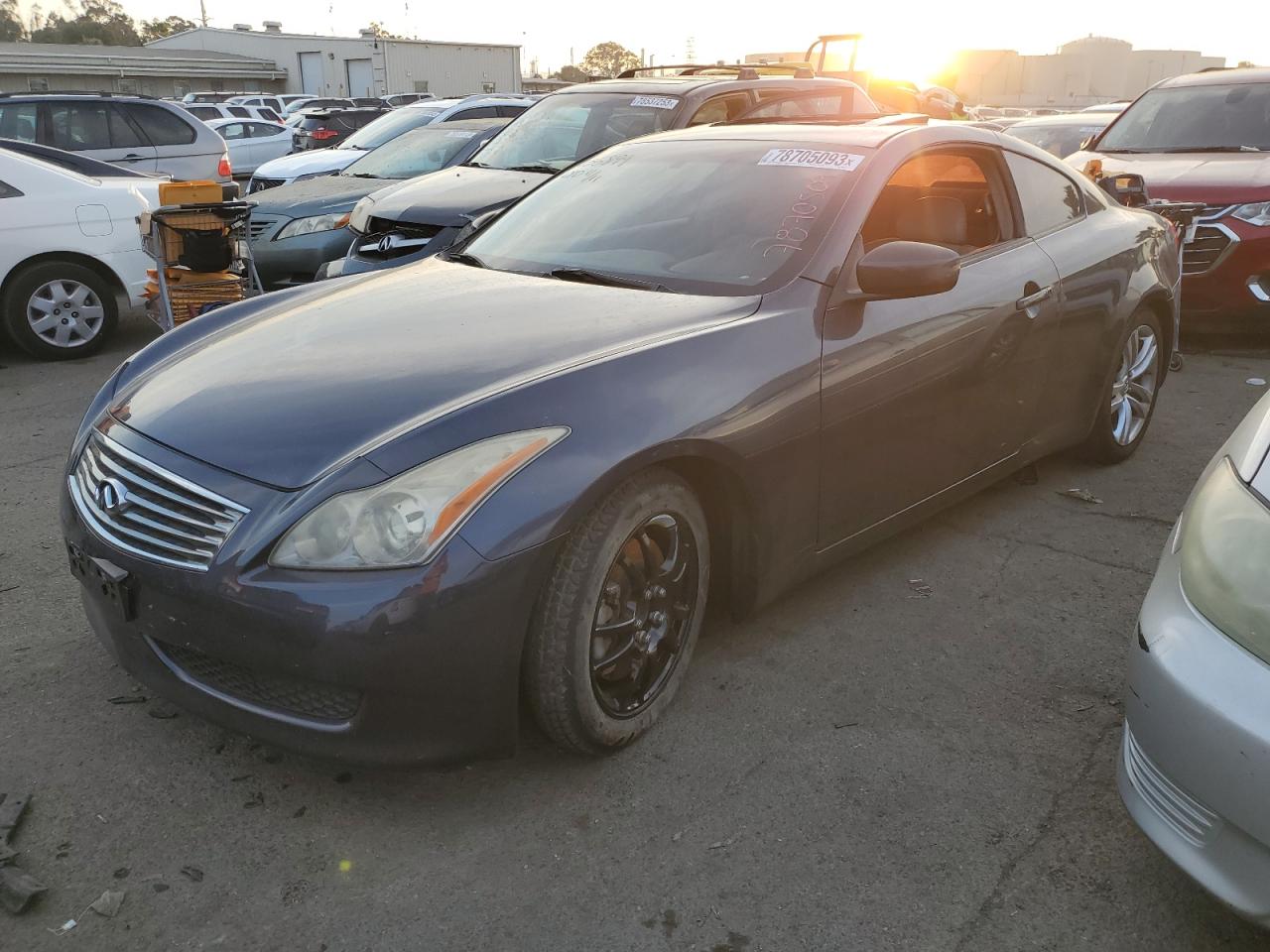 Image 1 of 2009 INFINITI G37 BASE 2009 with VIN JNKCV64E29M606525