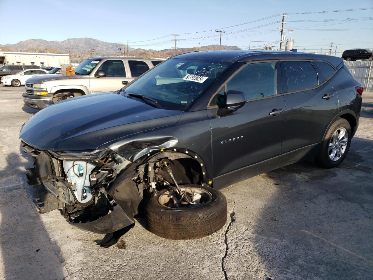 Image 1 of 2019 CHEVROLET BLAZER 1LT 2019 with VIN 3GNKBBRA0KS613345