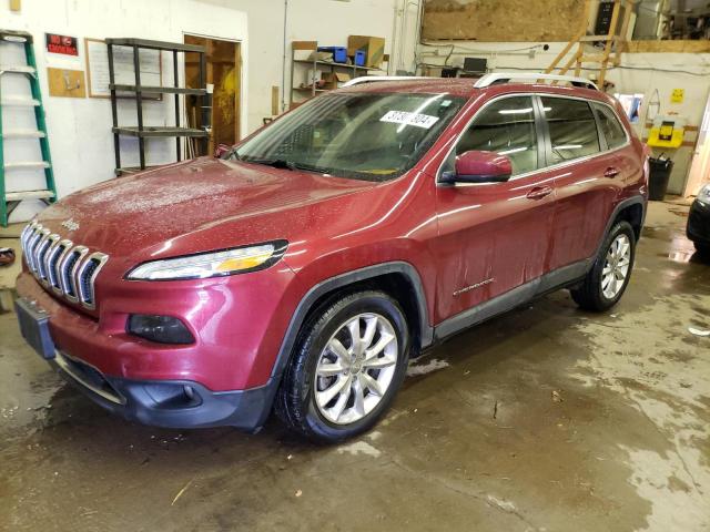 Image 1 of 2015 JEEP CHEROKEE LIMITED 2015 with VIN 1C4PJLDBXFW747085