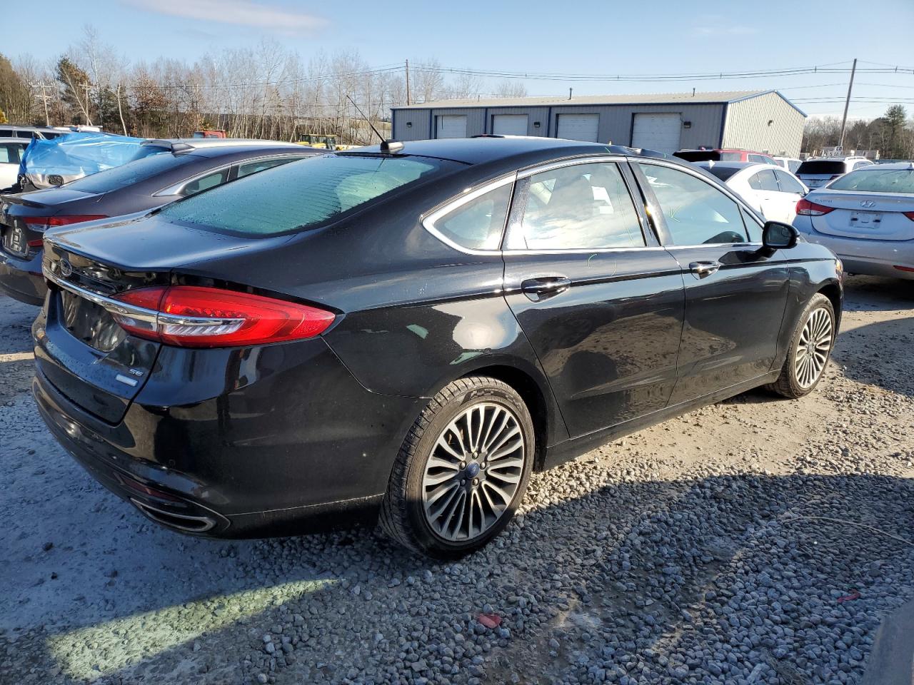 Изображение 3 2017 FORD FUSION SE 2017 с VIN 3FA6P0T98HR127564