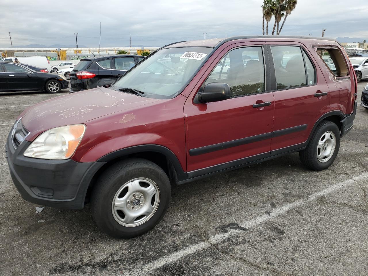 Изображение 1 2004 HONDA CR-V LX 2004 с VIN JHLRD68454C020015