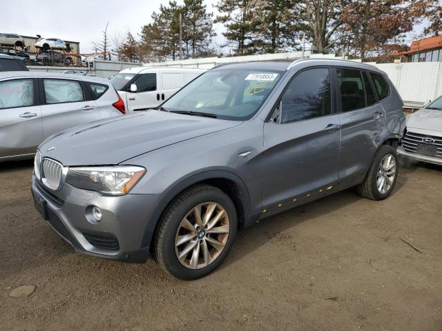 Image 1 of 2015 BMW X3 XDRIVE28I 2015 with VIN 5UXWX9C52F0D48247