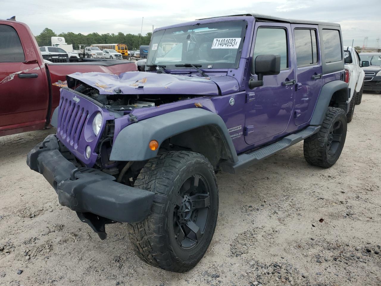 Obraz 1 z Jeep Wrangler Unlimited Sport 2017 z VIN 1C4BJWDG3HL677957