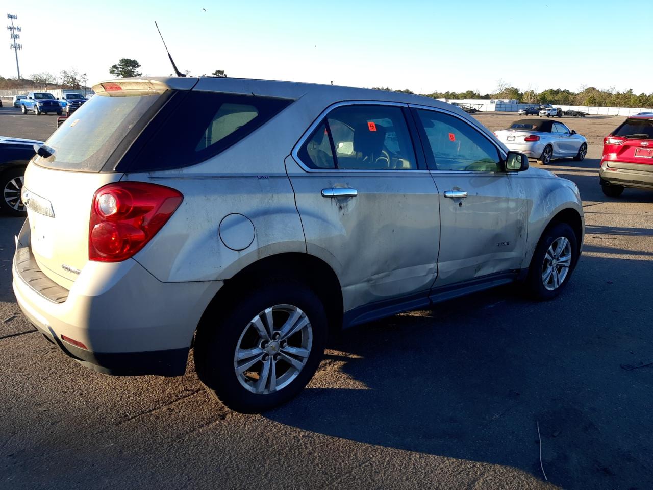 Image 3 of 2012 CHEVROLET EQUINOX LS 2012 with VIN 2GNFLCEKXC6114054