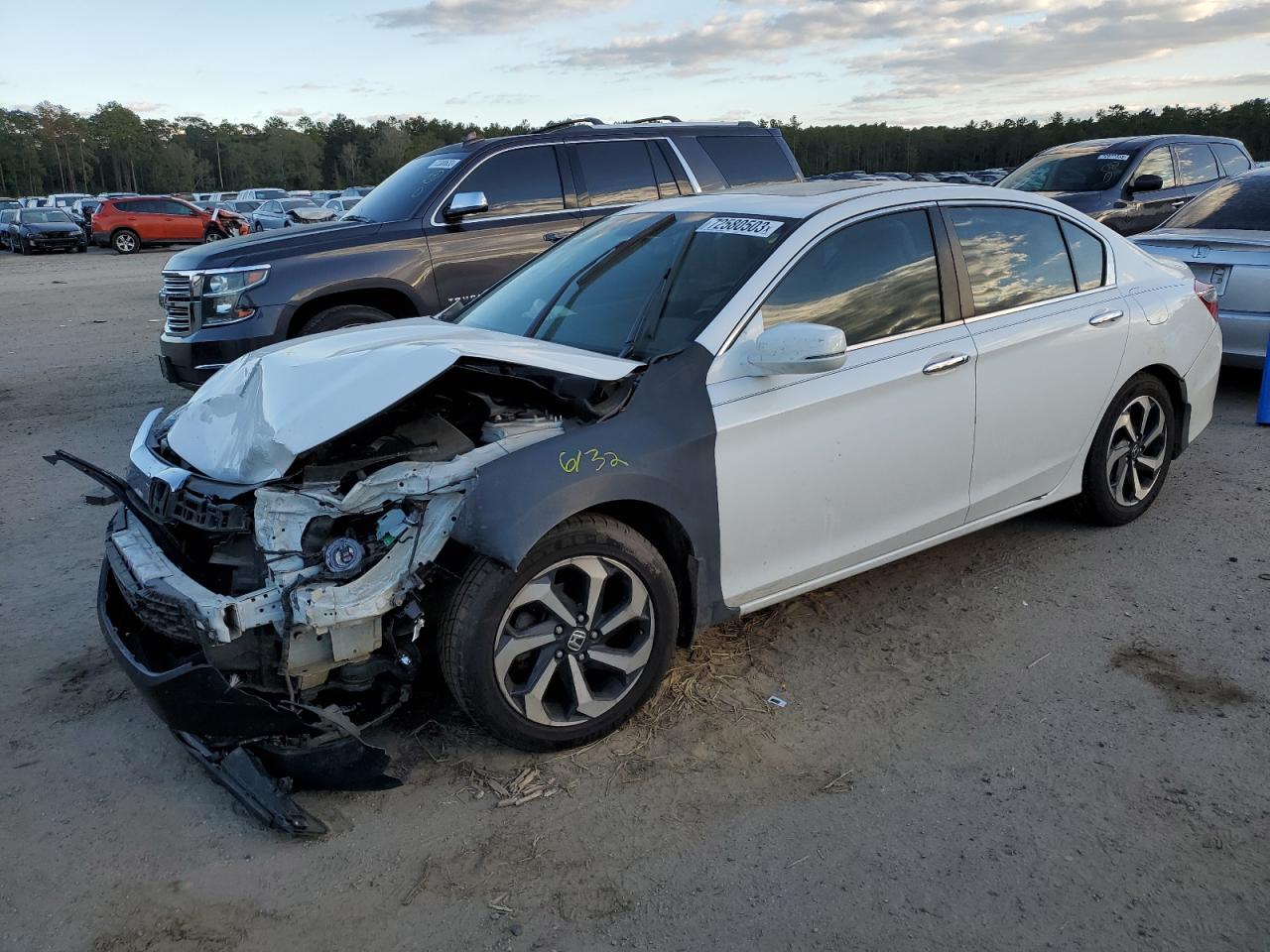 Изображение 1 2016 HONDA ACCORD EXL 2016 с VIN 1HGCR2F89GA000421