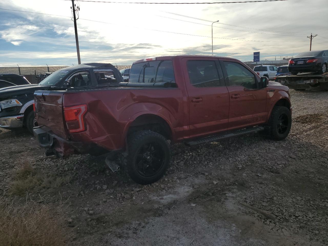 Image 3 of 2017 FORD F150 SUPERCREW 2017 with VIN 1FTEW1EG3HKD78667