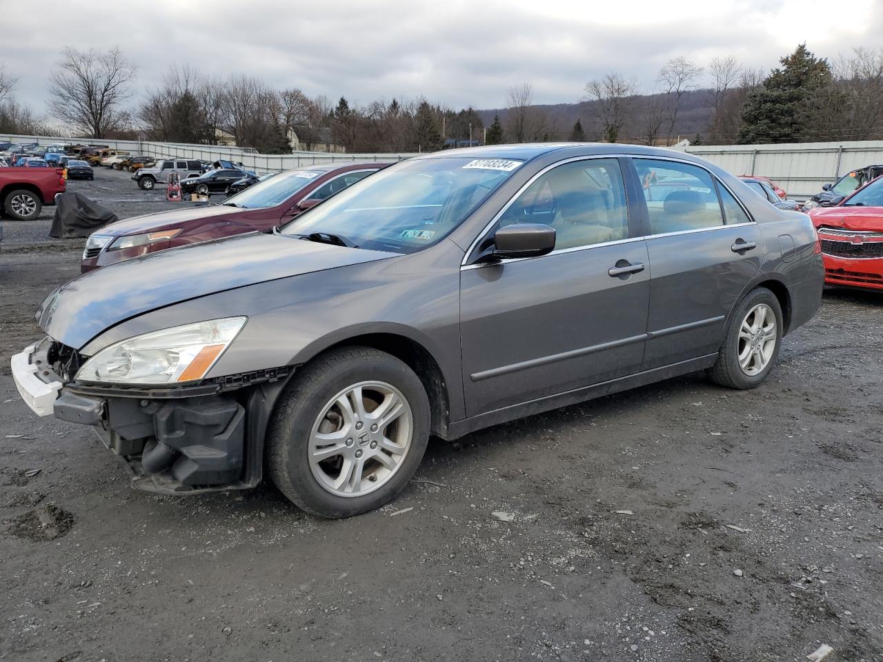 Obraz 1 z 2007 HONDA ACCORD EX 2007 z VIN 1HGCM55767A050590