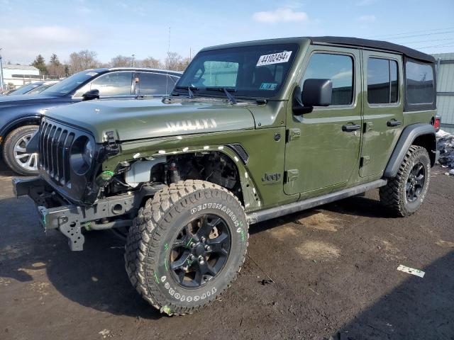 Image 1 of 2021 JEEP WRANGLER UNLIMITED SPORT 2021 with VIN 1C4HJXDGXMW771312