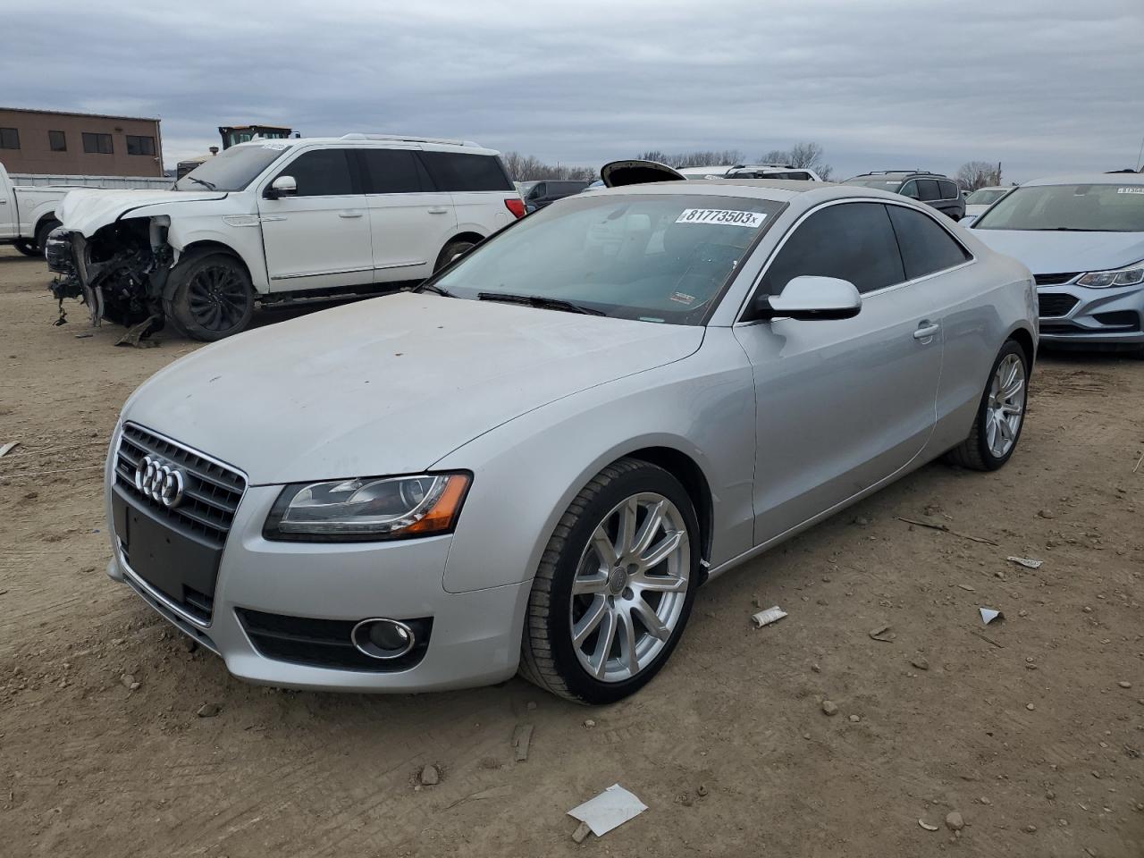 Image 1 of 2011 AUDI A5 PREMIUM PLUS 2011 with VIN WAULFAFR1BA071788