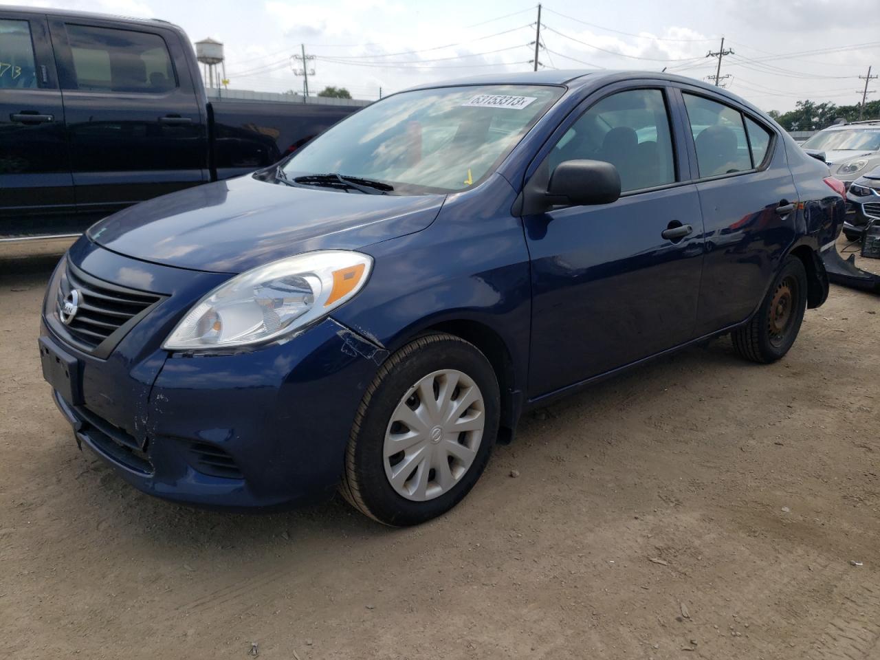 Image 1 of 2014 NISSAN VERSA S 2014 with VIN 3N1CN7AP8EL855710