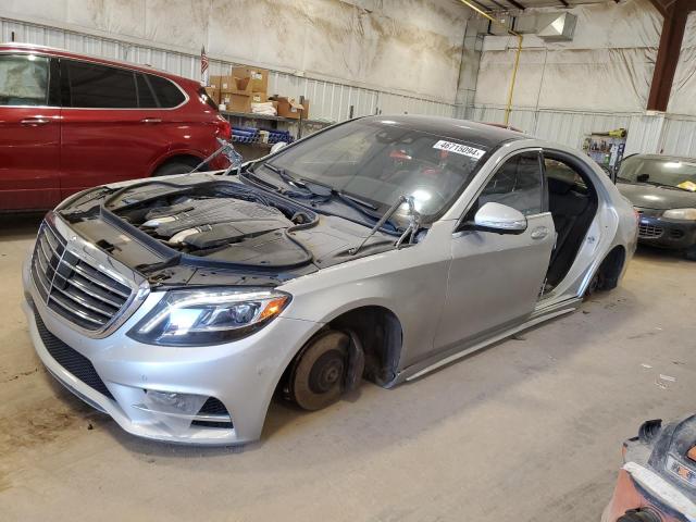Image 1 of 2015 MERCEDES-BENZ S 550 4MATIC 2015 with VIN WDDUG8FB2FA134957