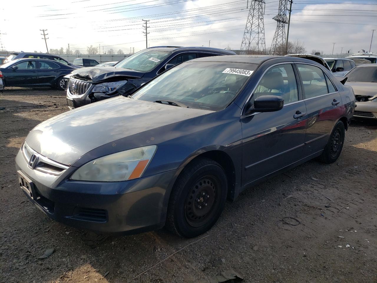 Изображение 1 2007 HONDA ACCORD EX 2007 с VIN 1HGCM55877A004372