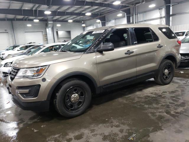 Image 1 of 2017 FORD EXPLORER POLICE INTERCEPTOR 2017 with VIN 1FM5K8ARXHGA44274