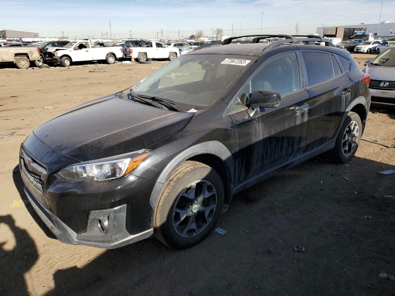 Image 1 of 2018 SUBARU CROSSTREK PREMIUM 2018 with VIN JF2GTABC2JH300596