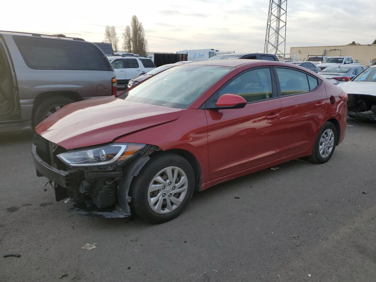 Изображение 1 2017 HYUNDAI ELANTRA SE 2017 с VIN KMHD74LF8HU093676