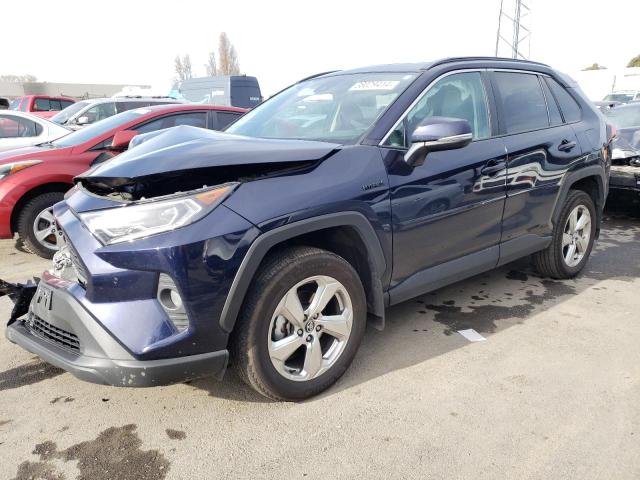 Image 1 of 2021 TOYOTA RAV4 XLE PREMIUM 2021 with VIN 4T3B6RFV8MU011537
