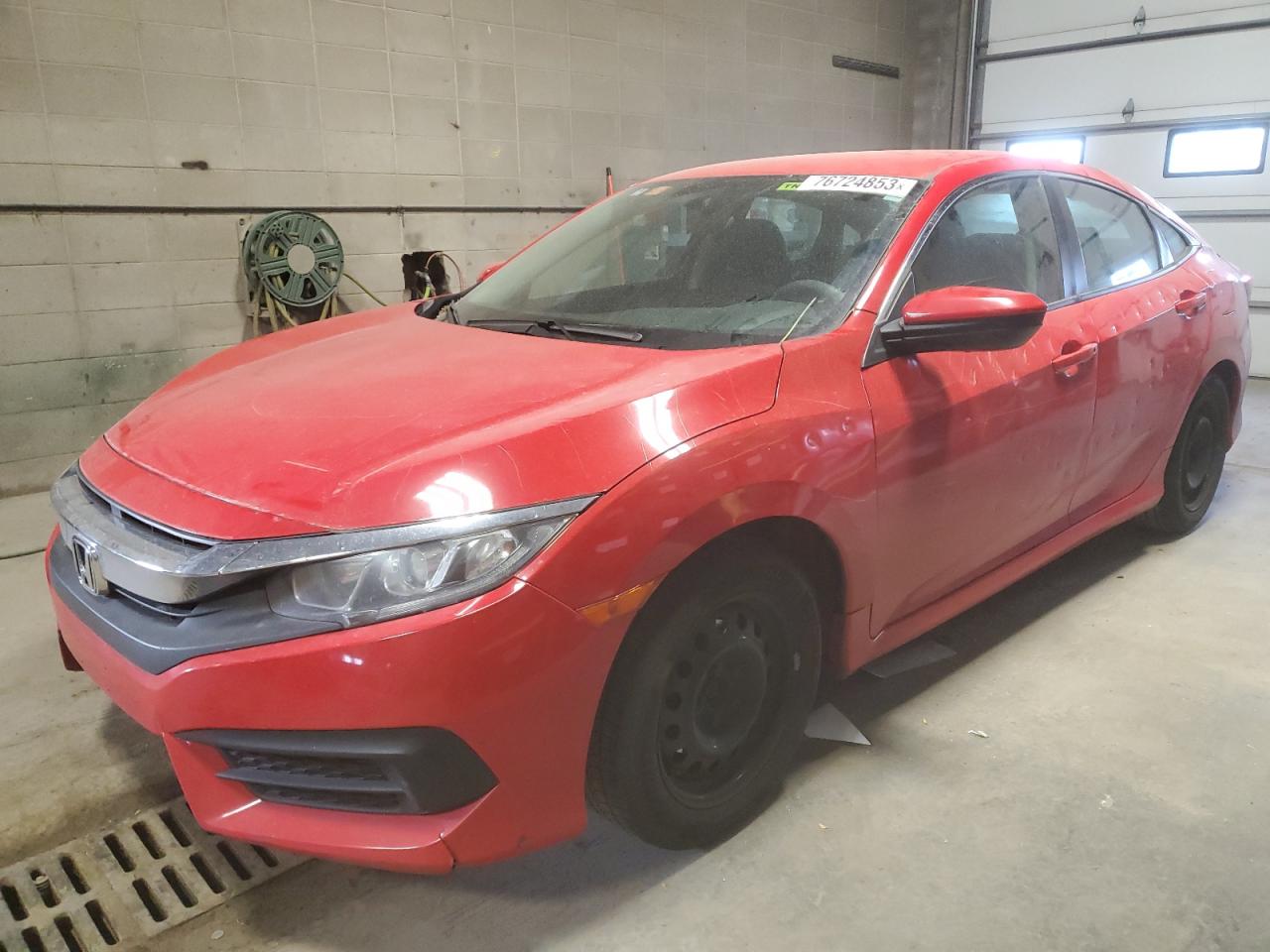 Image 1 of 2018 HONDA CIVIC LX 2018 with VIN 2HGFC2F58JH537813