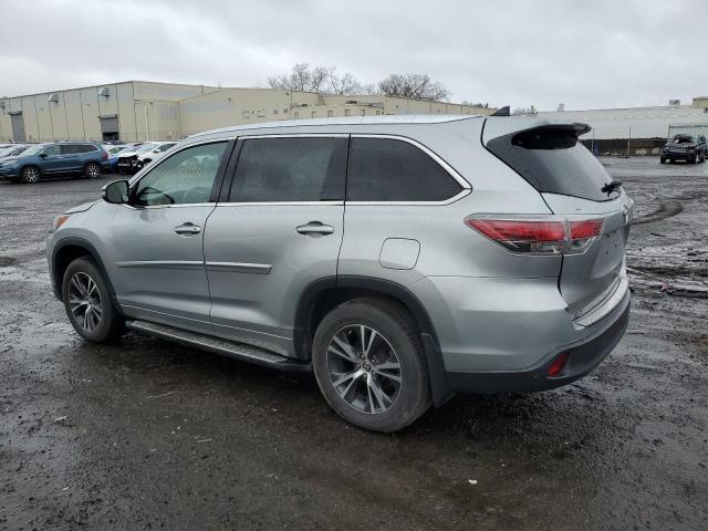 Image 2 of 2016 TOYOTA HIGHLANDER XLE 2016 with VIN 5TDJKRFH8GS243367