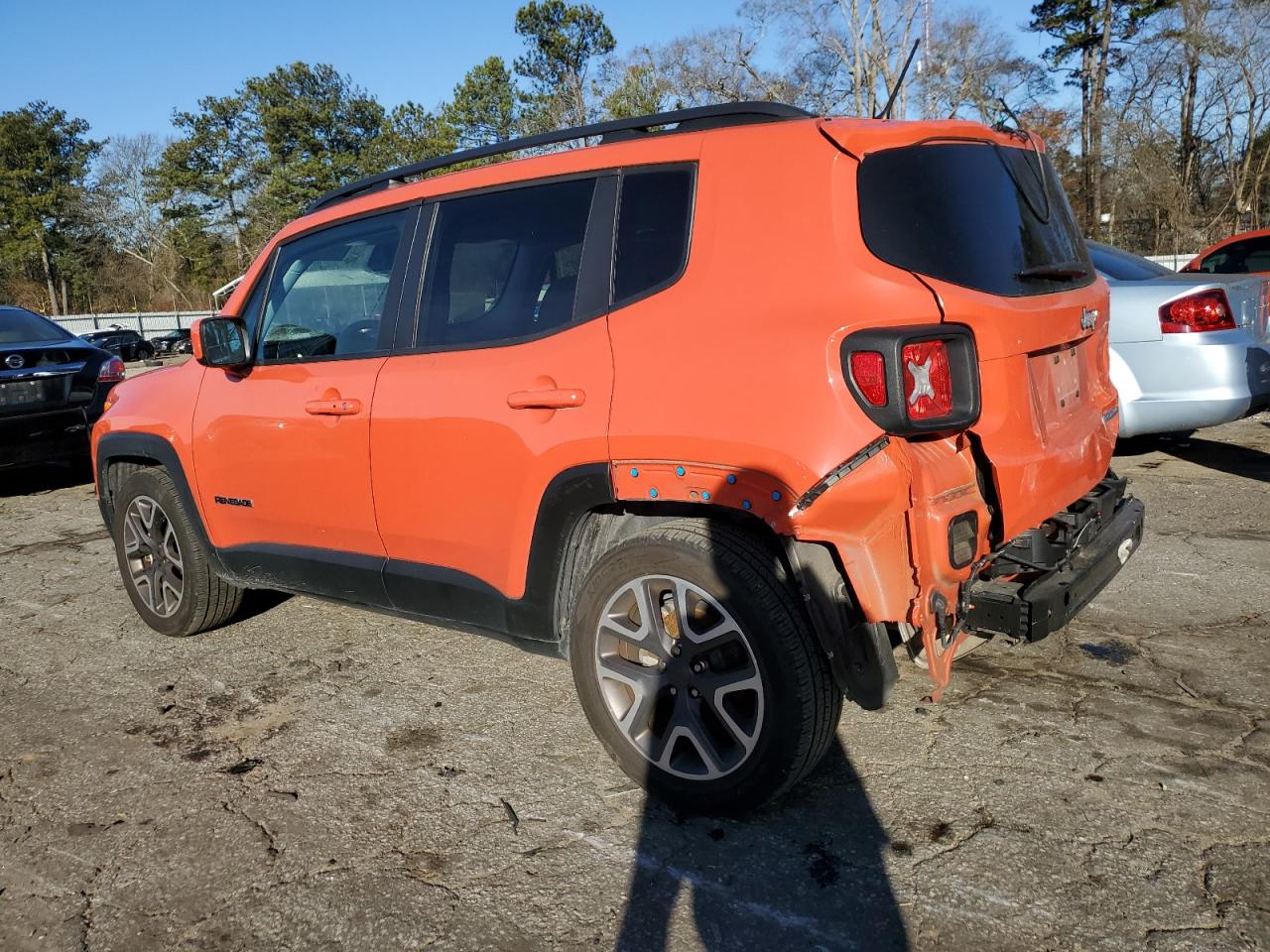 Image 2 of 2017 JEEP RENEGADE LATITUDE 2017 with VIN ZACCJABBXHPE40635
