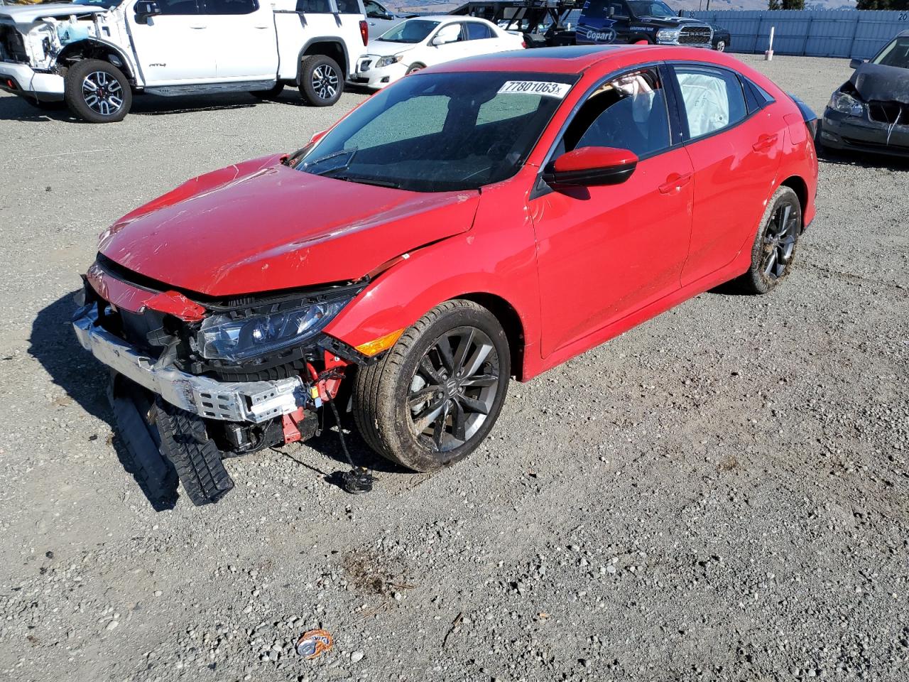 Изображение 1 2021 HONDA CIVIC EX 2021 с VIN SHHFK7H69MU206753