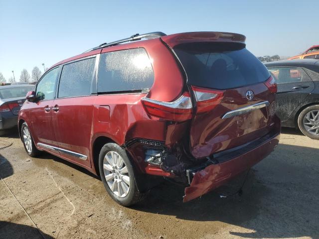 Image 2 of 2015 TOYOTA SIENNA XLE 2015 with VIN 5TDYK3DCXFS539718