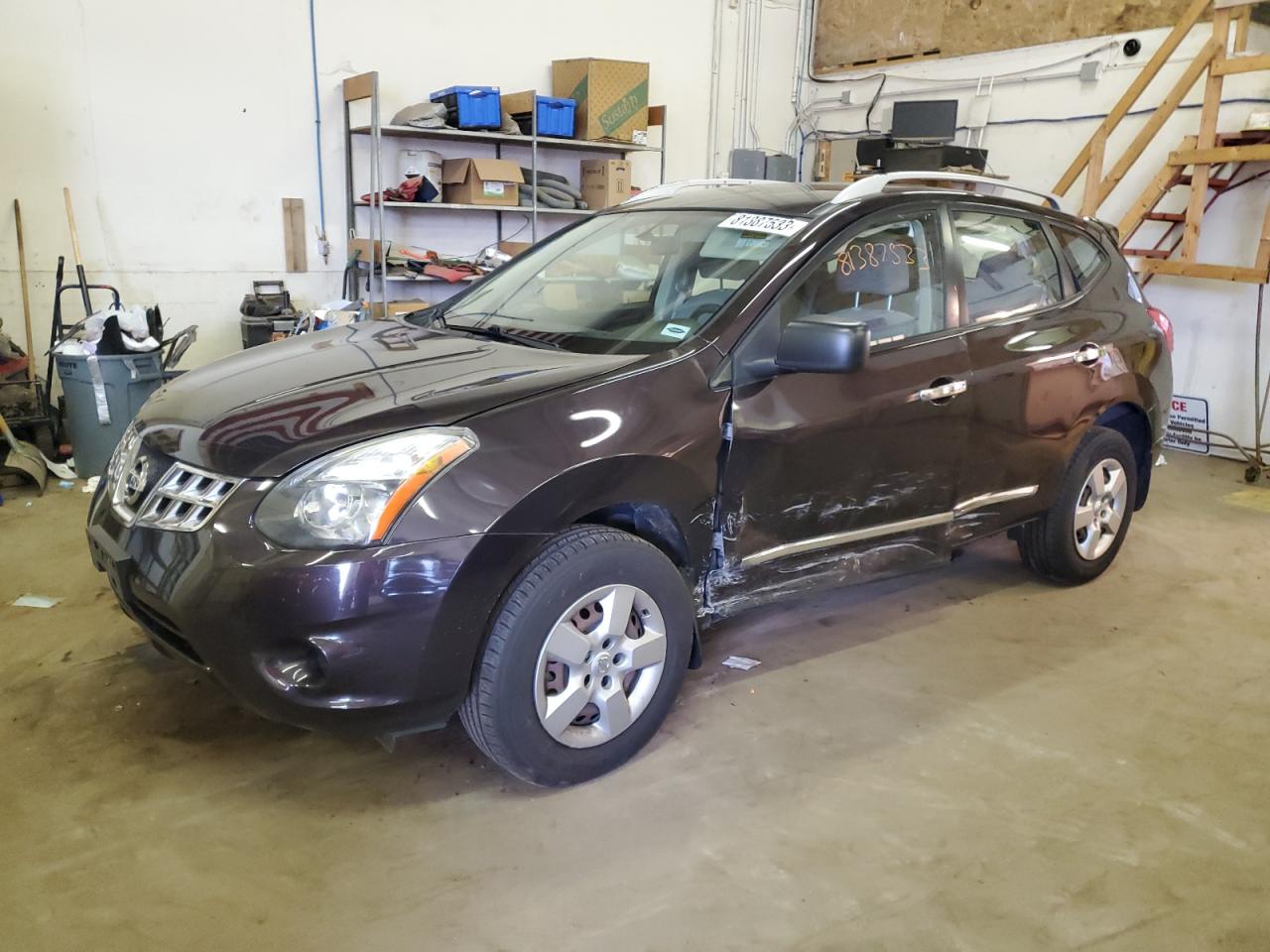 Image 1 of 2014 NISSAN ROGUE SELECT S 2014 with VIN JN8AS5MV4EW710187