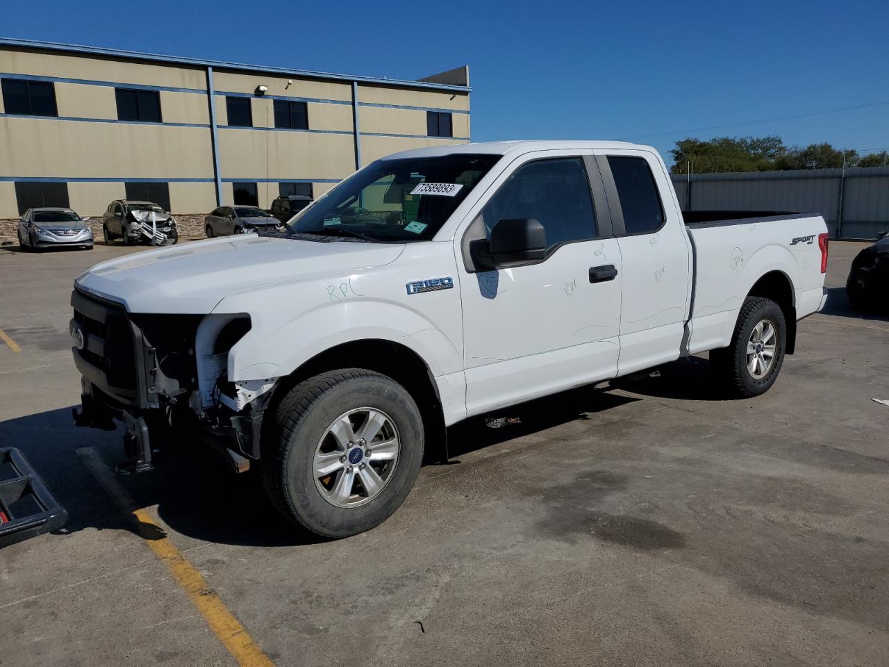 Obraz 1 z 2016 FORD F150 SUPER CAB 2016 z VIN 1FTEX1E85GFC74033