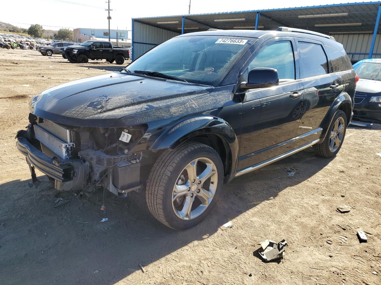 Image 1 of 2017 DODGE JOURNEY CROSSROAD 2017 with VIN 3C4PDDGG9HT513579
